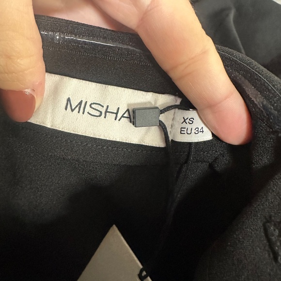 NWT Misha Saphira Mini Black Bubble Formal Homecoming Event Dress Sz XS - Picture 7 of 9